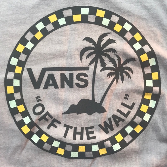 vans logo scoop neck graphic tee - Picture 2 of 4